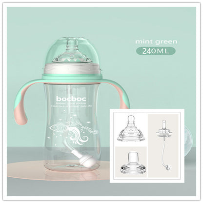 Newborn Baby Bottle Wide Caliber PP Baby Bottle