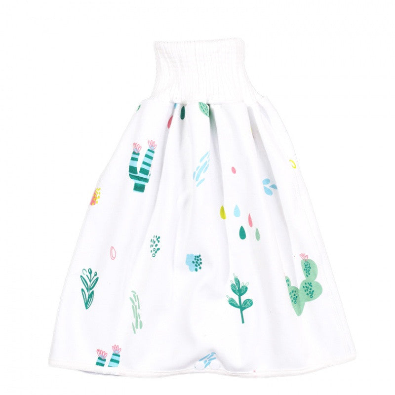 Baby diaper skirt