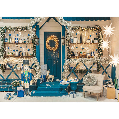 Christmas Background Fabric Snowdrift Festival Photo Party Decoration Background