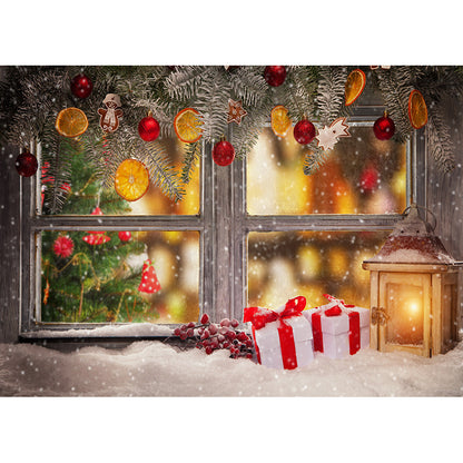 Christmas Background Fabric Snowdrift Festival Photo Party Decoration Background