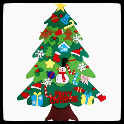 Karácsonyi díszek karácsonyfa új medál filc