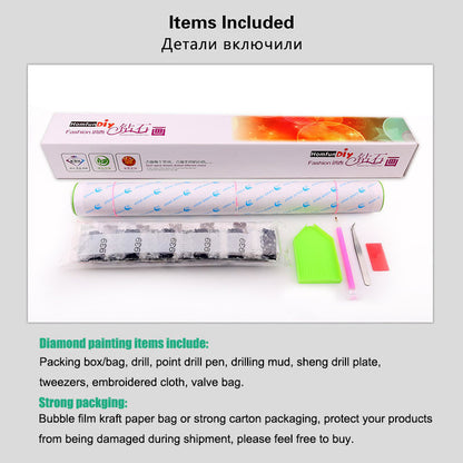 Új termék karácsonyi aranyos kisállat témájú 5D gyémántfestés